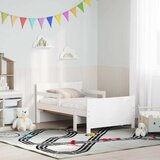  s produžetnim madracem s uzglavljem Bijelo 80 x 200 cm | shoptok.hr
