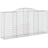  Lučne gabionske košare 7 kom 300x50x140/160cm pocinčano željezo | Eponuda.ba