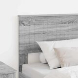  Vzglavje z vzglavjem Siva Sonoma 75 cm Konstruiran les, (5000110231) | Shoptok.si