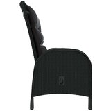  3-dijelni vrtni bistro set od poliratana crni | shoptok.hr