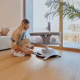 Lionelo električna ljuljačka Bella 360 + kolijevka, Grey Concrete | shoptok.hr