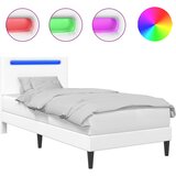  Krevetna konstrukcija Bijela 100 x 200 cm Umjetna koža | shoptok.hr
