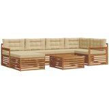  Set vanjskih sofa 7 kom. Prirodna i bež | shoptok.hr