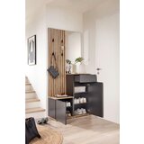 XORA PREDSOBA antracit, hrast artisan | Shoptok.si