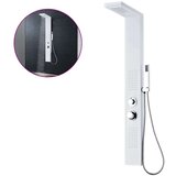 PANEL za tuš aluminij mat bele barve | Shoptok.si