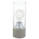 Eglo 94549 - Stona lampa TORVISCO 1xE27/60W/230V siva | Eponuda.com