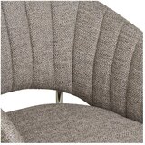 House Nordic Svetlo siv jeklen jedilni stol z nasloni za roke Costa – | Shoptok.si