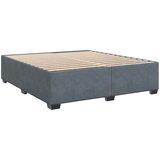  s box springom, madracem i LED-om Tamnosiva 180 x 200 cm | shoptok.hr