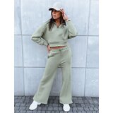 DStreet Komplet dresowy damski MARINO ciemnozielony | Shoptok.si