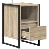 vidaXL Noćni ormarić 2 pcs Sonoma 39,5 x 30 x 50 cm Konstruirano drvo | shoptok.hr