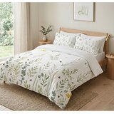 Mijolnir Bijela posteljina za bračni krevet 200x200 cm Gardenia – Cijene
