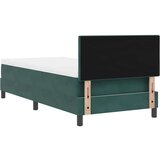  Krevetska podloga s madracem i LED-om tamno zelena 100x200 cm baršun | shoptok.hr