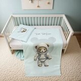 Baby Textil Textil posteljina za krevetac Teddy 3u1 Mint | Eponuda.com