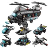  Kockice za sastavljanje helikoptera - Specijalna policija - 456 kom | shoptok.hr