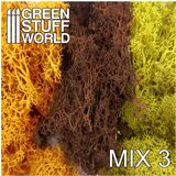 Green Stuff World Scenery Moss - Yellow/Brown/DarkYellow Cene
