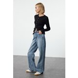 Trendyol Blue Premium More Sustainable Normal Waist Wide Leg Jeans | Eponuda.ba