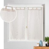 Douceur d intérieur Bež prosojne zavese v kompletu 2 ks 60x160 cm Minalisa – | Shoptok.si