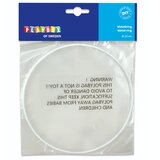 Playbox PlayBox: Bela kovinska obročka 15 cm | Shoptok.si