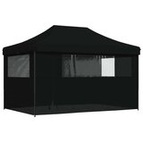  za svadbe - šator za zabave Crna 292 x 440 x 315 cm Oxford tkanina - Crna s 4 bočna zida Da | shoptok.hr