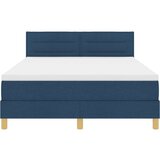  Vzmetnica na okvirju z vzmetnico modra 140x200 cm tkanina, (22082380) | Shoptok.si