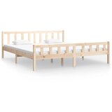 The Living Store Posteljni okvir trden les 160x200 cm - Posteljni Okvir, (21525167) | Shoptok.si