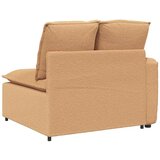  Modularni kauč s naslonom za ruke i jastucima bež boje 100 cm | shoptok.hr