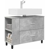  Toaletna jedinica Betonska siva 80 x 35 x 60 cm | shoptok.hr