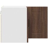 vidaXL Stenska kuhinjska omarica s polico Rjav hrast 57 x 57 x 40 cm | Shoptok.si