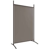 Sobna pregrada s 3 panela antracit 525 x 180 cm od tkanine | shoptok.hr