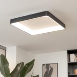  Brilagi - LED prigušiva plafonska svetiljka FALCON II LED/125W/230V 60x60 cm crna +daljinski upravljač | Eponuda.com