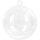  Set Božićnih Ukrasnih Kuglica 100 pcs *Transparent*an Ø 10 cm | shoptok.hr