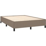 vidaXL Posteljni okvir taupe 140x200 cm blago | Shoptok.si