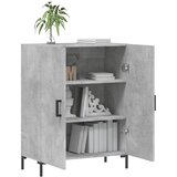  Komoda siva boja betona 69,5x34x90 cm od konstruiranog drva | shoptok.hr