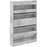 Ormarić za cipele boja betona 80x21x125,5 cm konstruirano drvo | Eponuda.ba
