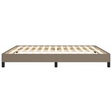  Okvir za krevet bez madraca smeđesivi 160x200 cm od tkanine | Eponuda.com