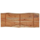 Stolna Mizna plošča 80x40x2,5 cm pravokotna akacija naraven rob | Shoptok.si