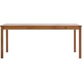  Jedilna miza medeno rjava 180x90x73 cm borovina | Shoptok.si