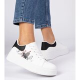 Gemre White and black women's sports sneakers Zelinda | shoptok.hr