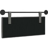  Držeće uzglavlje Zidne Tamno siva 110 x 55 x 7 cm Baršun - Tamno siva 100 cm bez LED | shoptok.hr