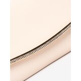 Shelvt Light beige clutch bag with chain | Shoptok.si