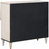  Kreveta s pohranom Bijelo 80 x 33,5 x 75 cm Čvrsto drvo manga | shoptok.hr