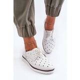 S. BARSKI White Women's Leather Shoes S.Barski LR182 Cijene