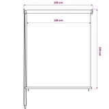  Vanjska rolo zavjesa 225 (Š) x 230 (V) cm bež | shoptok.hr