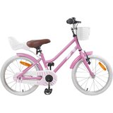 vidaXL Otroško Kolo 18 Palcev za 5-7 let Svetlo roza - - roza - 11.9 - 104 x 51 x 73 cm - 2025--v1 | Shoptok.si