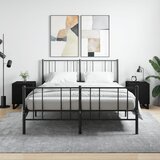 vidaXL Noćni ormarići 2 kom crni 40 x 40 x 50 cm od konstruiranog drva Cijene