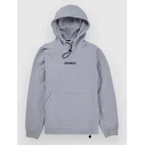 Cinder Pulover s kapuco gray heather