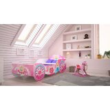 ADRK Djeji krevet KARETA s madracem 160x80 cm | shoptok.hr