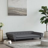 vidaXL Pasja postelja temno siva 100x50x21 cm žamet Cene