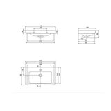 Cerastyle Umivaonik Porto 65 | shoptok.hr
