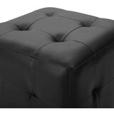vidaXL Tabure 2 kom crni 30 x 30 x 30 cm od umjetne kože | shoptok.hr